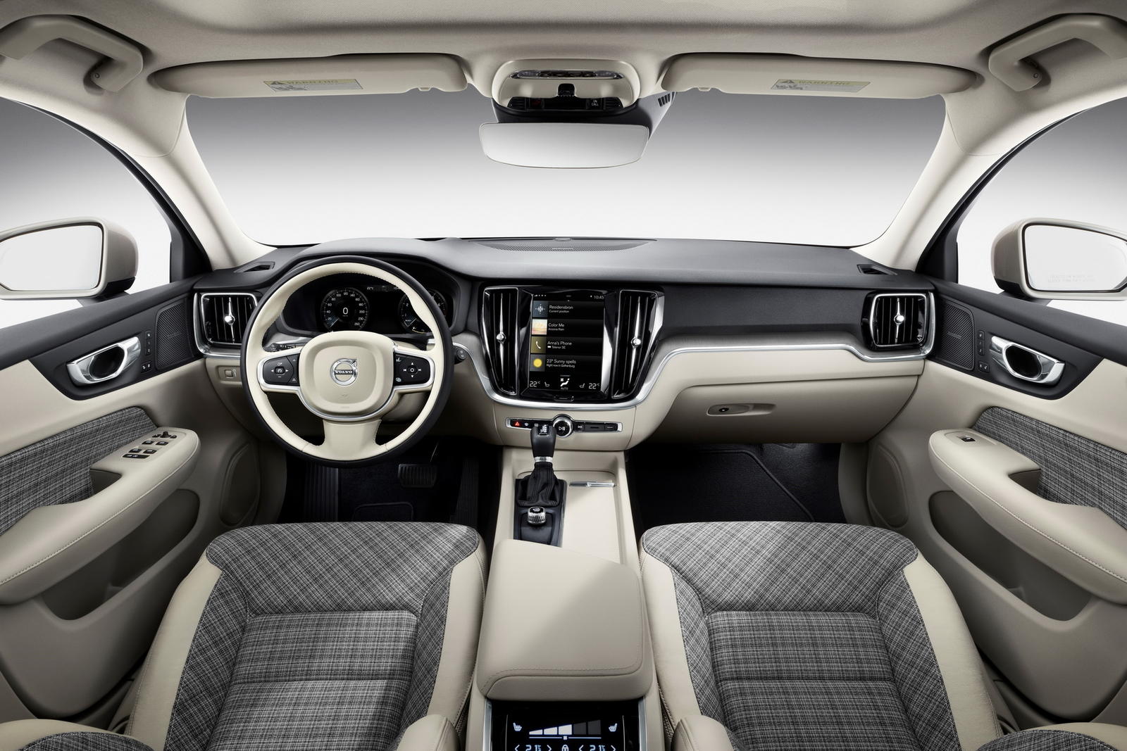 New Volvo V60 interior