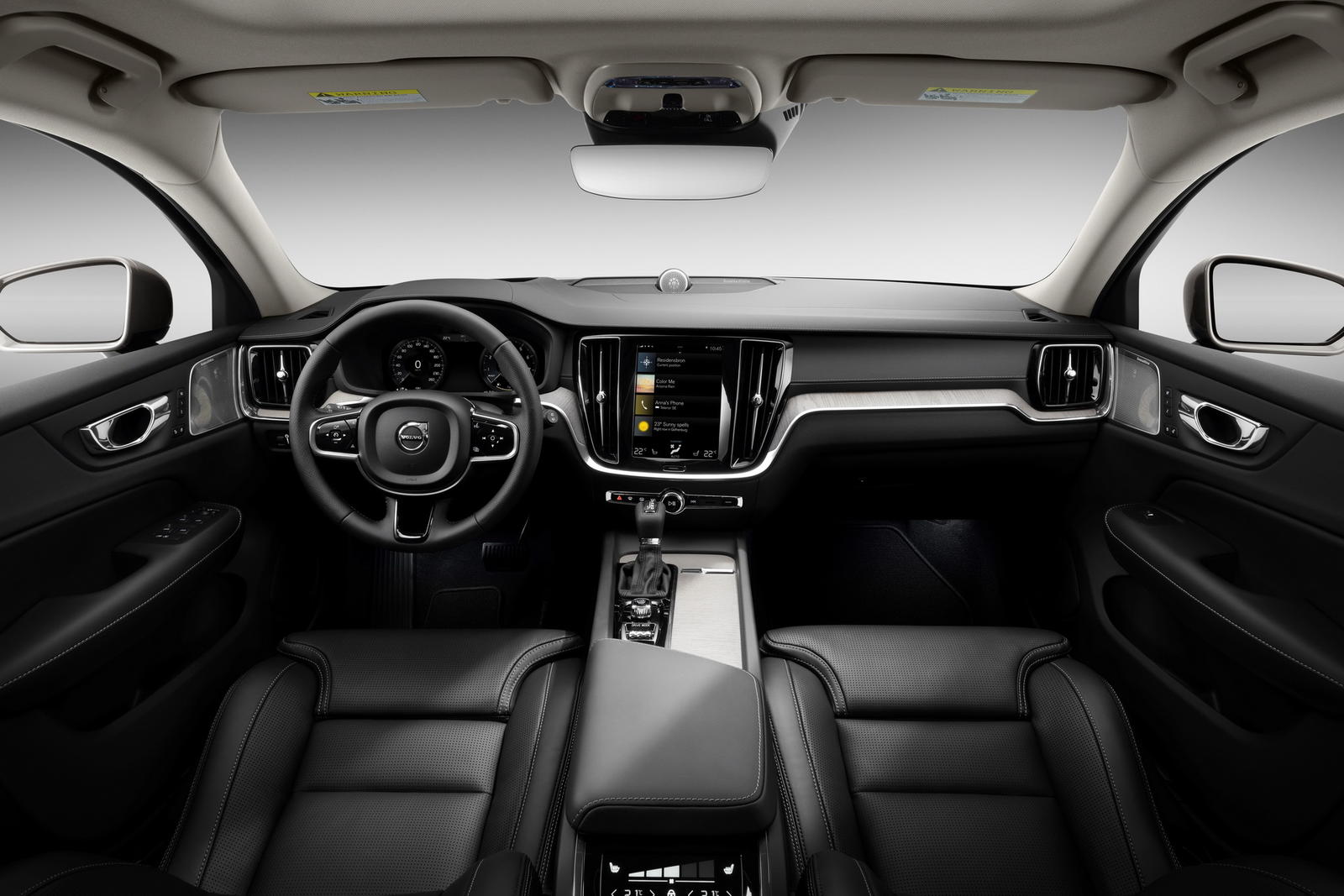 New Volvo V60 interior