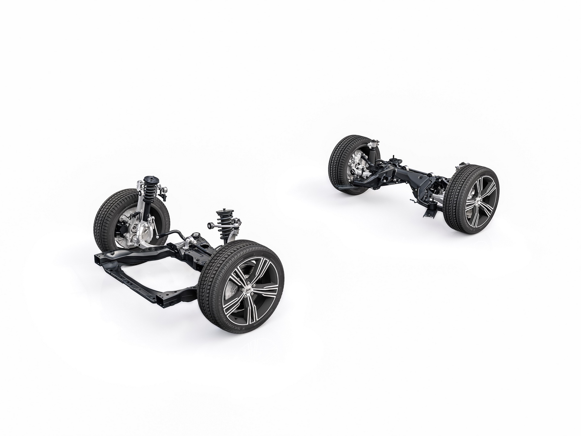 New Volvo V60 – double-link front and multilink rear suspension