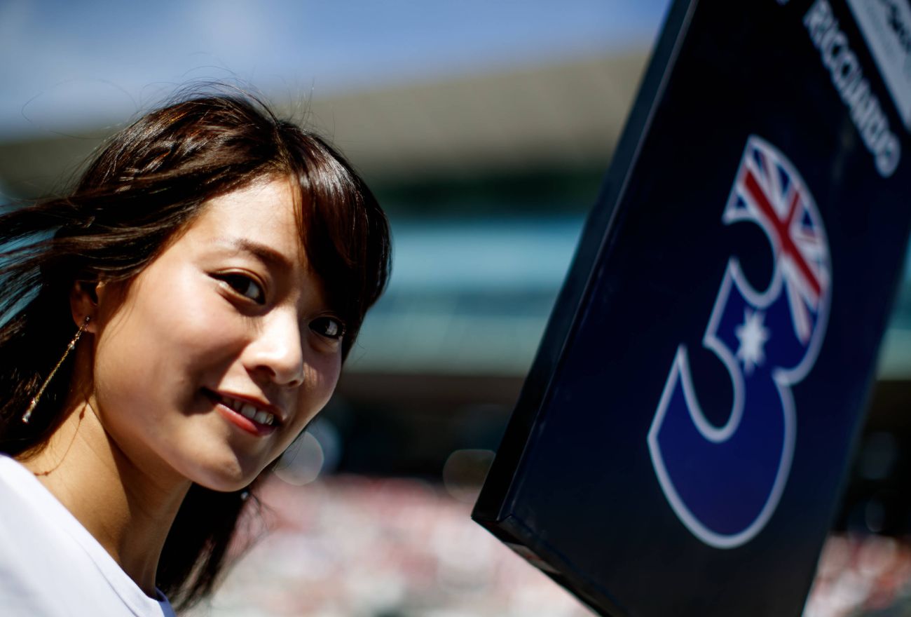 grid girls (10) Red Bull