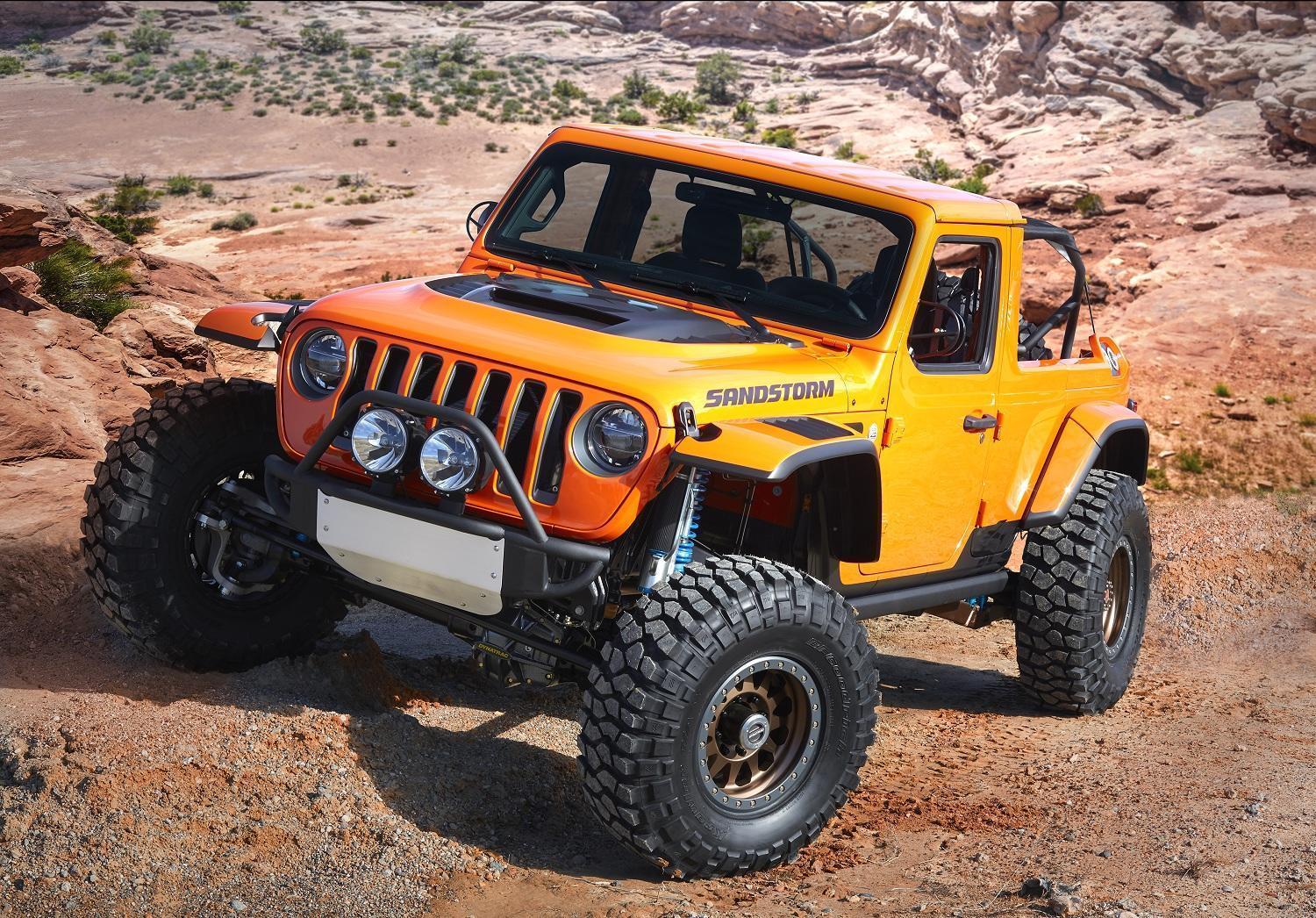 Jeep®  Sandstorm (formerly Desert Hawk) concept