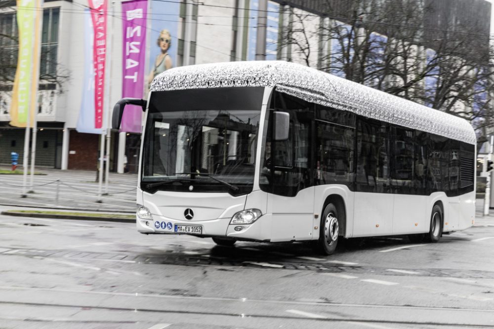 Mercedes-Benz Citaro mit vollelektrischem Antrieb