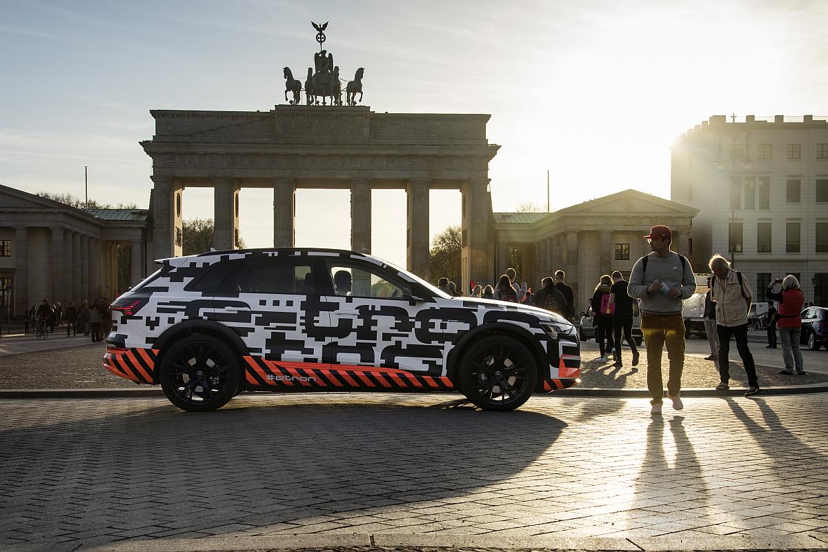 The Audi e-tron Prototype in Berlin