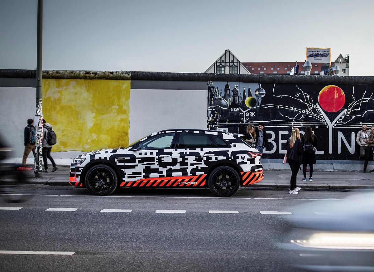 The Audi e-tron Prototype in Berlin