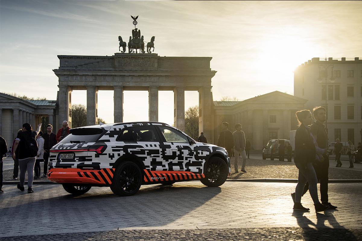 The Audi e-tron Prototype in Berlin