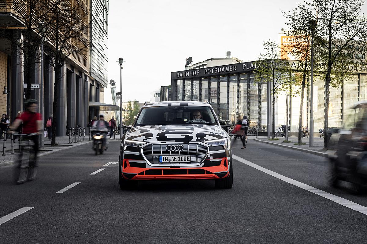 The Audi e-tron Prototype in Berlin