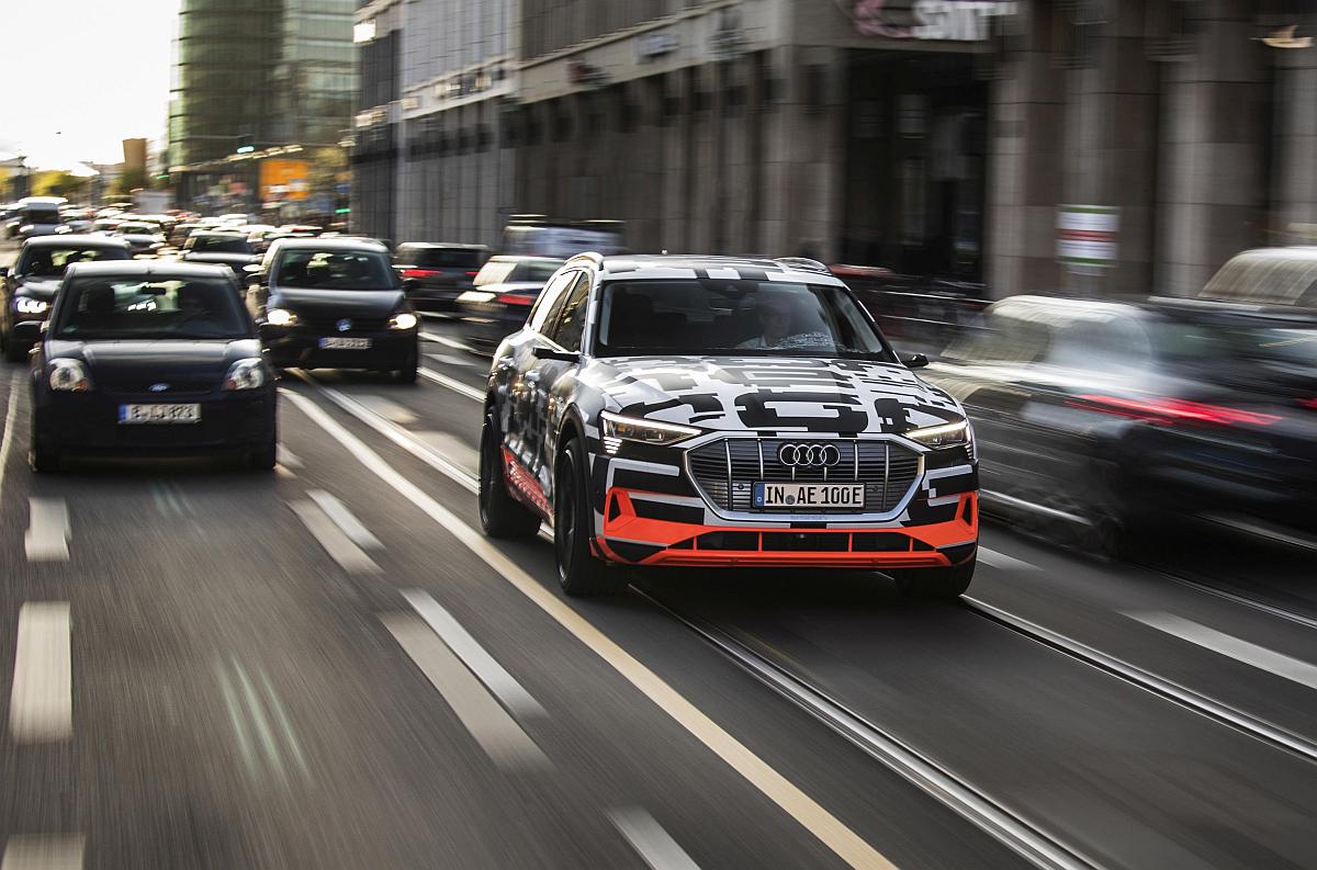 The Audi e-tron Prototype in Berlin