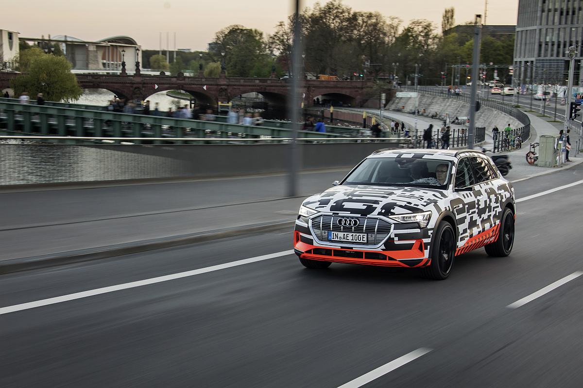 The Audi e-tron Prototype in Berlin