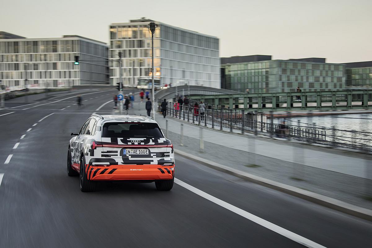 The Audi e-tron Prototype in Berlin