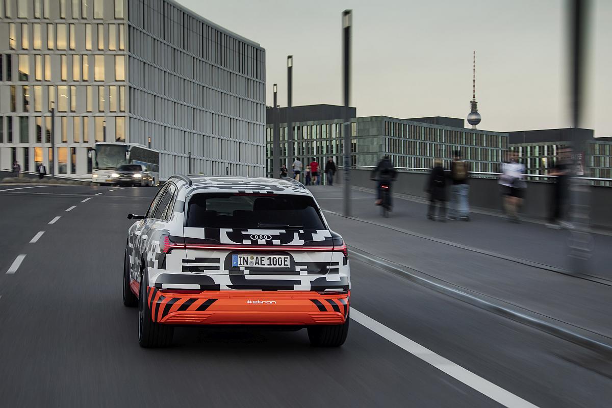 The Audi e-tron Prototype in Berlin