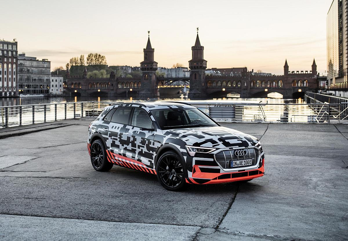 The Audi e-tron Prototype in Berlin