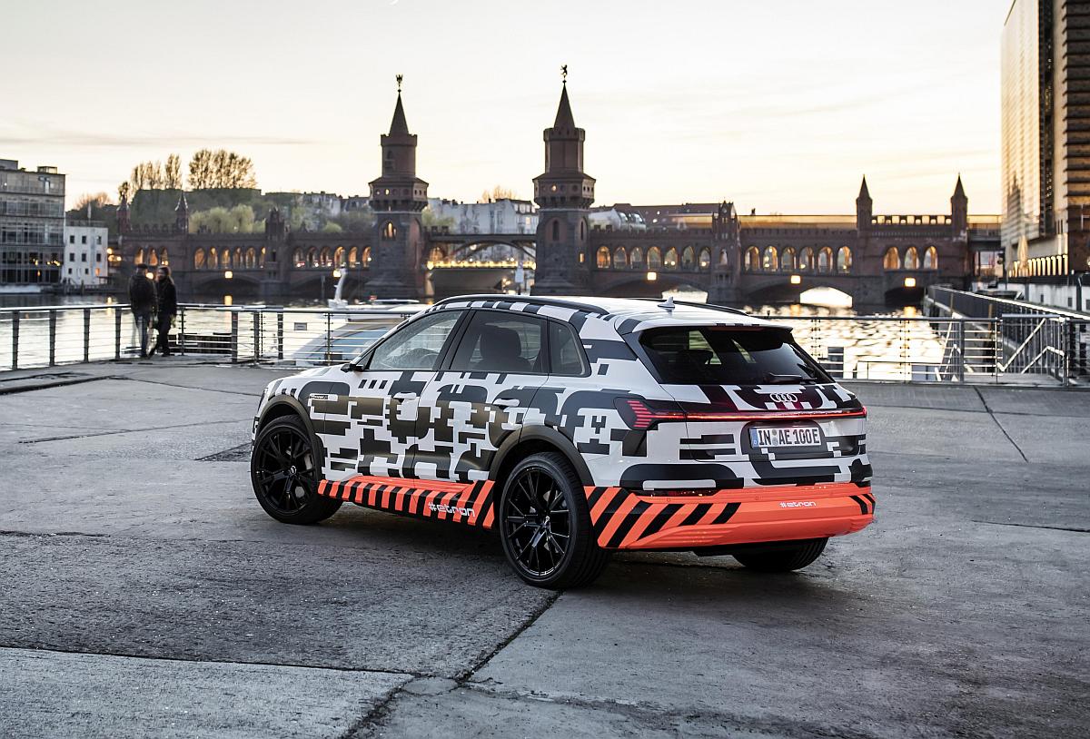 The Audi e-tron Prototype in Berlin