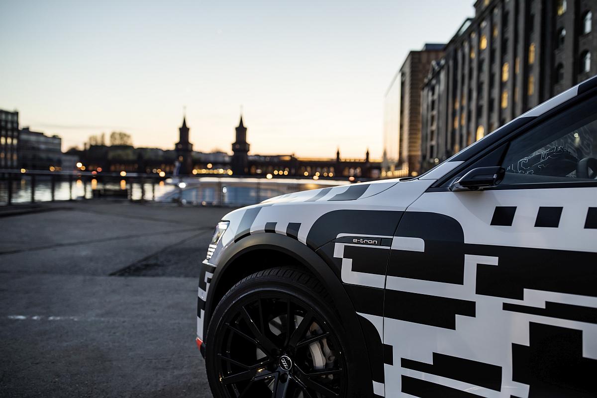 The Audi e-tron Prototype in Berlin