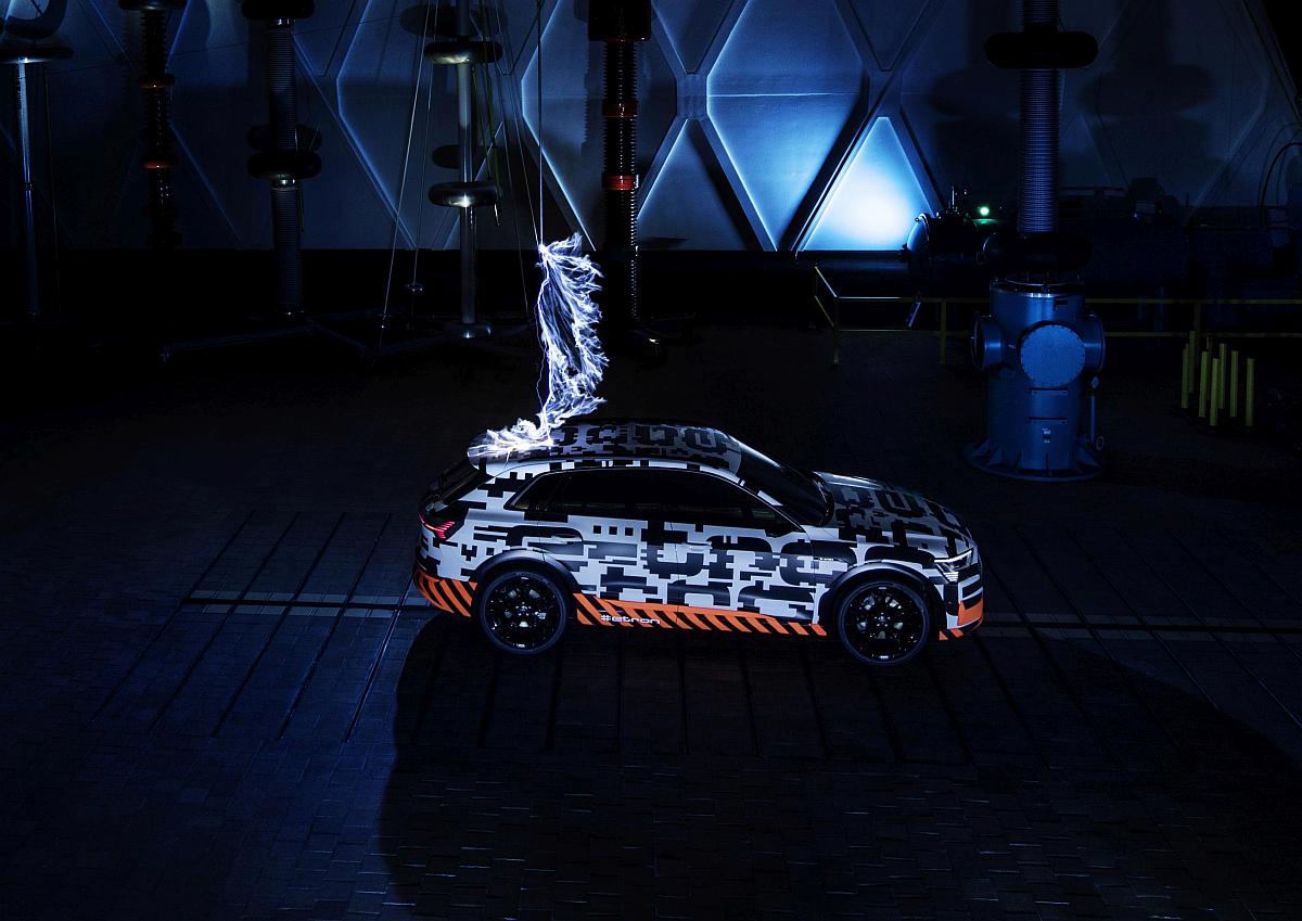 Audi e-tron extreme: High-Voltage at Siemens Schaltwerk Berlin