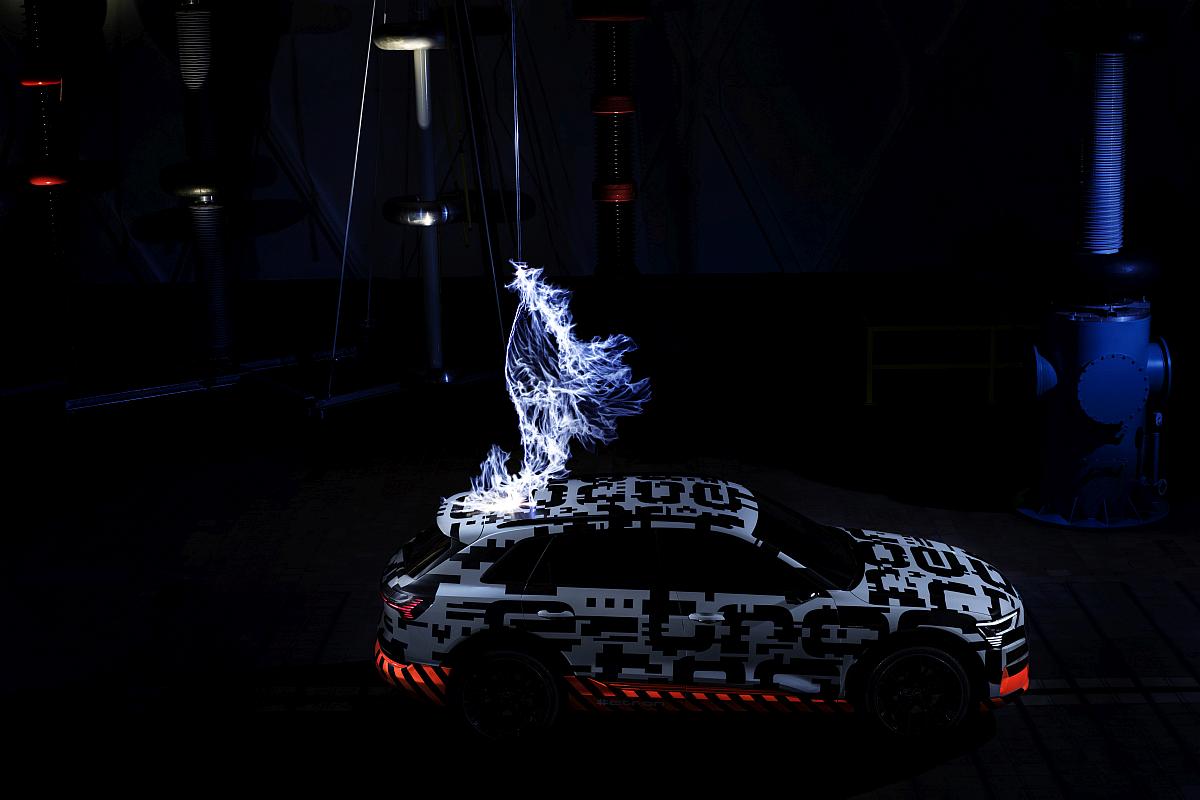 Audi e-tron extreme: High-Voltage at Siemens Schaltwerk Berlin