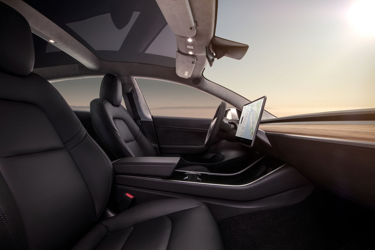 Model 3 – Interior Dash – Profile View