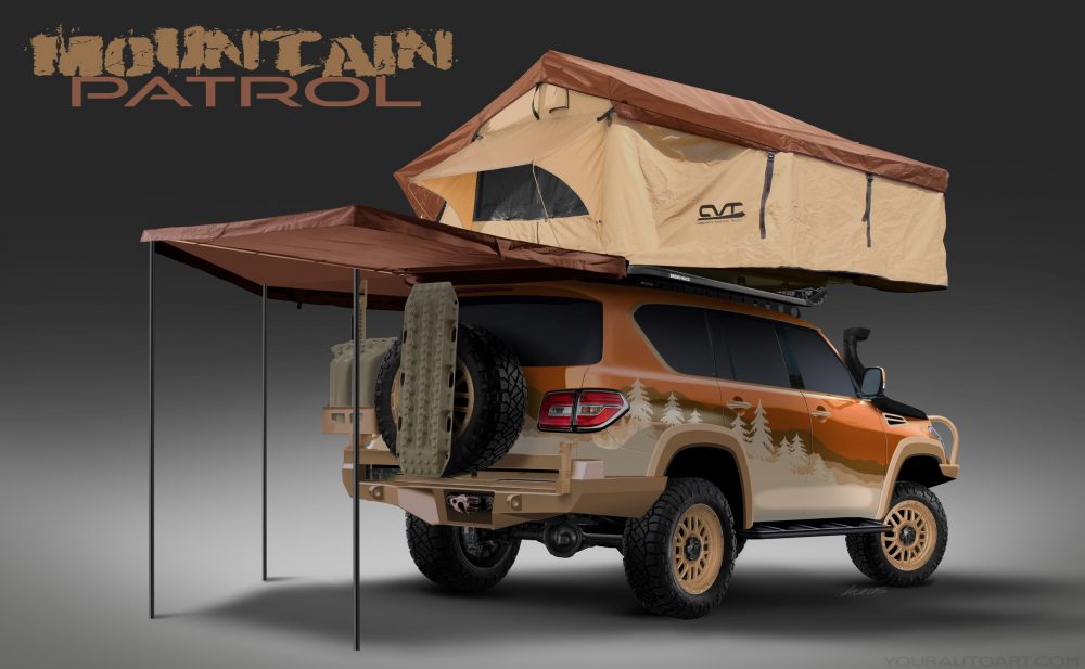 Nissan Armada Mountain Patrol project vehicle build underw
