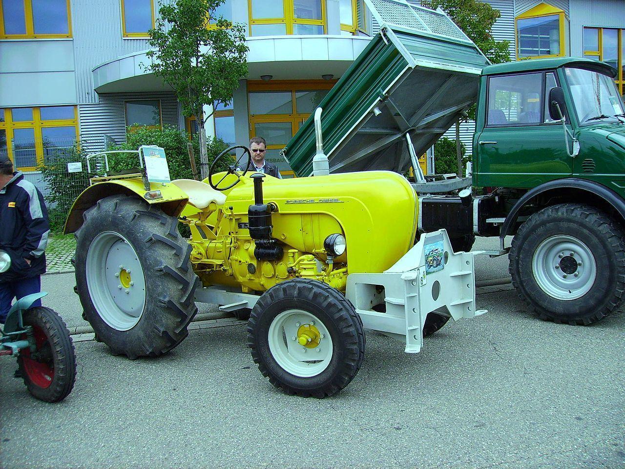 Porscwagen: junção inusitada reúne trator Porsche com carroceria