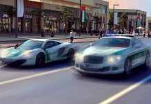 Os 20 carros mais espetaculares da Polícia do Dubai