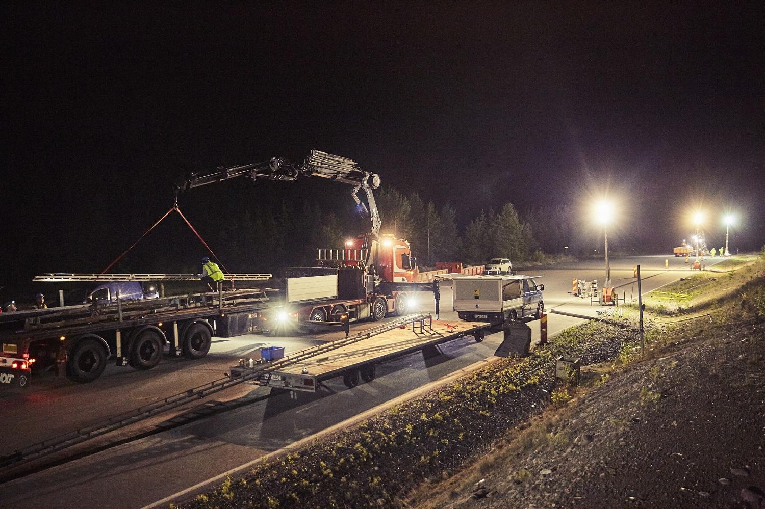 E-roads, nedläggning av elskena, Arlanda