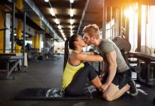 Passe diretamente do ginásio para o quarto!