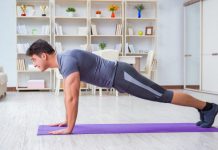 6 exercícios para treinar em casa!