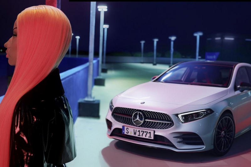 Die A-Klasse Kampagne: 360 Grad, zwei Phasen und ein Weltstar: Nicki Minaj – „Die neue A-Klasse. So wie Du.“