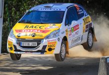 O pelotão da Peugeot Rally Cup Ibérica