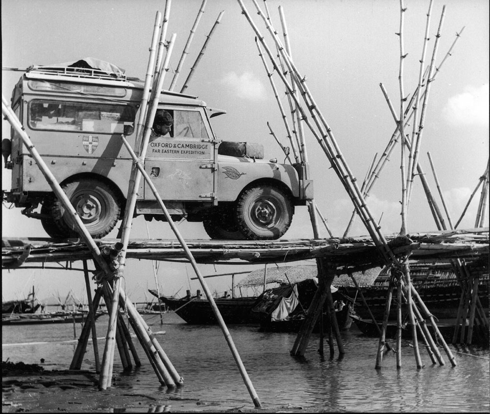 1955_Oxford&Cambridge Expedition_First Overland_Brahmaputra_Jetty