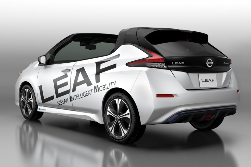 Nissan mostra uma versão “Ar Livre” do novo Nissan LEAF
