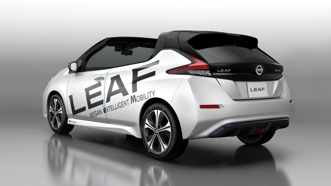 Nissan mostra uma versão “Ar Livre” do novo Nissan LEAF