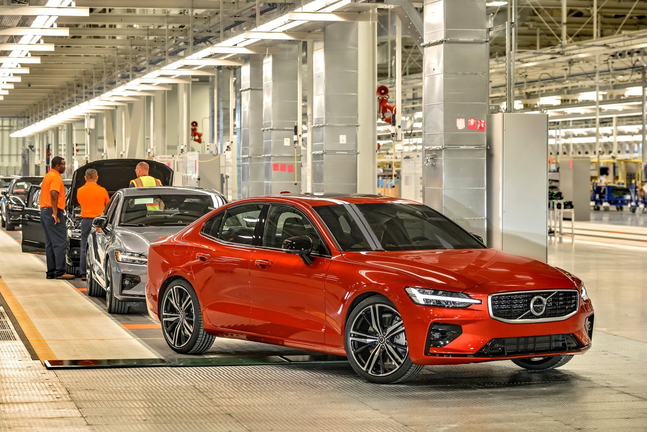 Volvo’s new manufacturing plant in South Carolina, USA