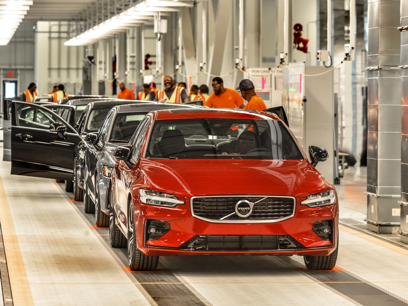 Volvo’s new manufacturing plant in South Carolina, USA