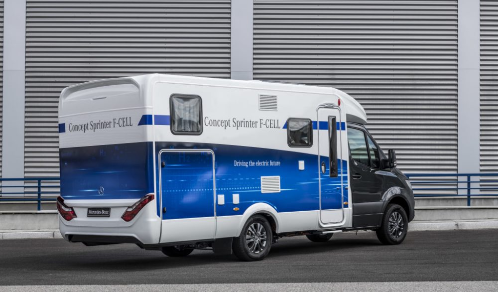 eDrive@VANs next level: Mercedes-Benz Vans präsentiert Sprinter mit Elektroantrieb und Brennstoffzelle