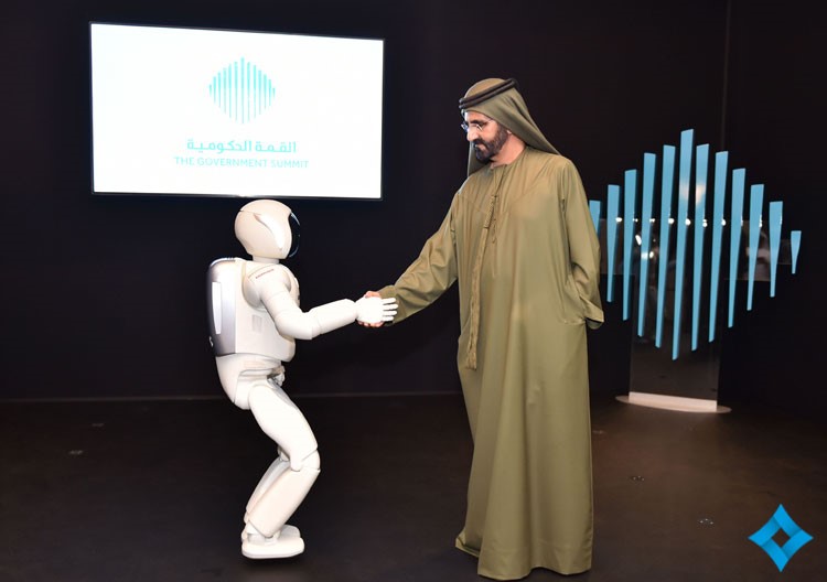 ASIMO Receives Royal Welcome in Dubai