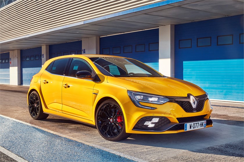 2018 – New Renault MEGANE R.S. Cup chassis tests drive in Spain