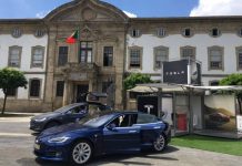 Loja Tesla chega a Braga