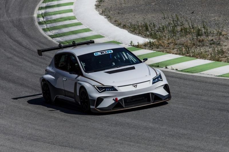 Maiden dynamic test of the CUPRA e-Racer with Jordi Gené at the wheel 270718 (1)