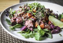 3 pratos com quinoa portuguesa para provar em Santos
