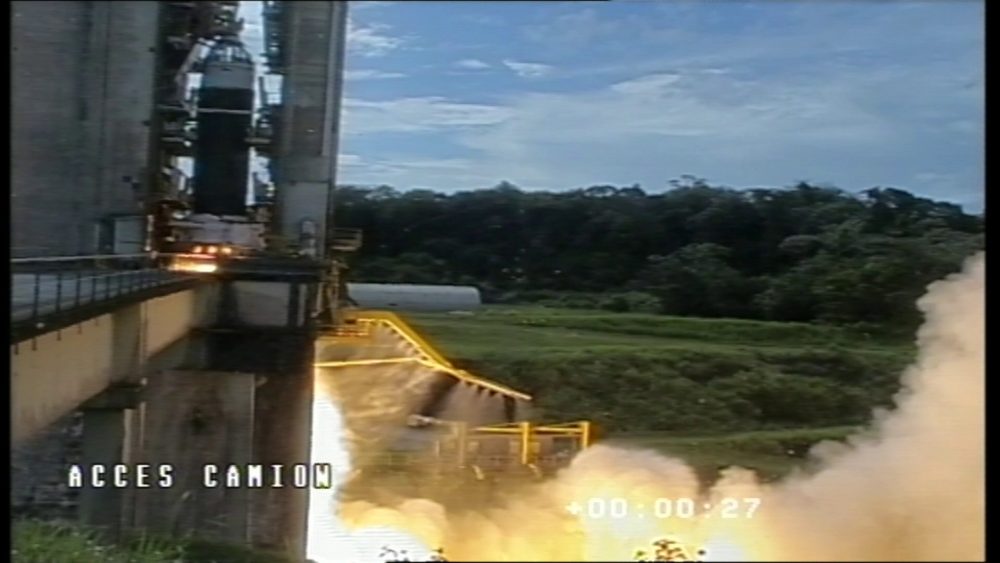 First_hot_firing_of_P120C_motor_for_Vega-C_and_Ariane_6