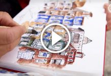 Urban Sketchers: os artistas que desenharam o Porto