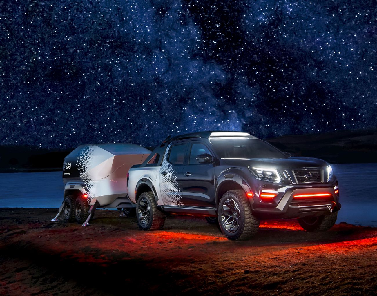 Nissan unveils mobile space observatory: the Nissan Navara Dark Sky Concept