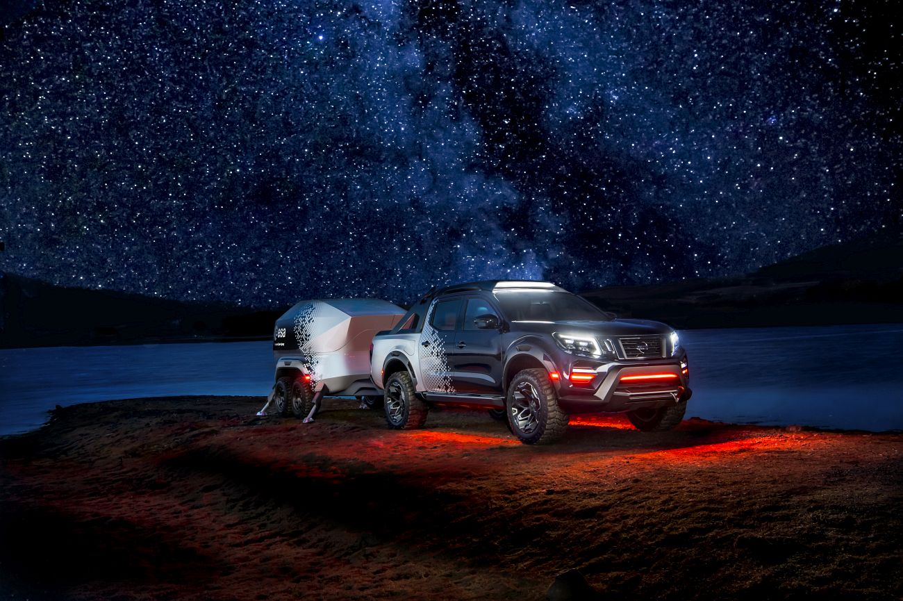 Nissan unveils mobile space observatory: the Nissan Navara Dark Sky Concept