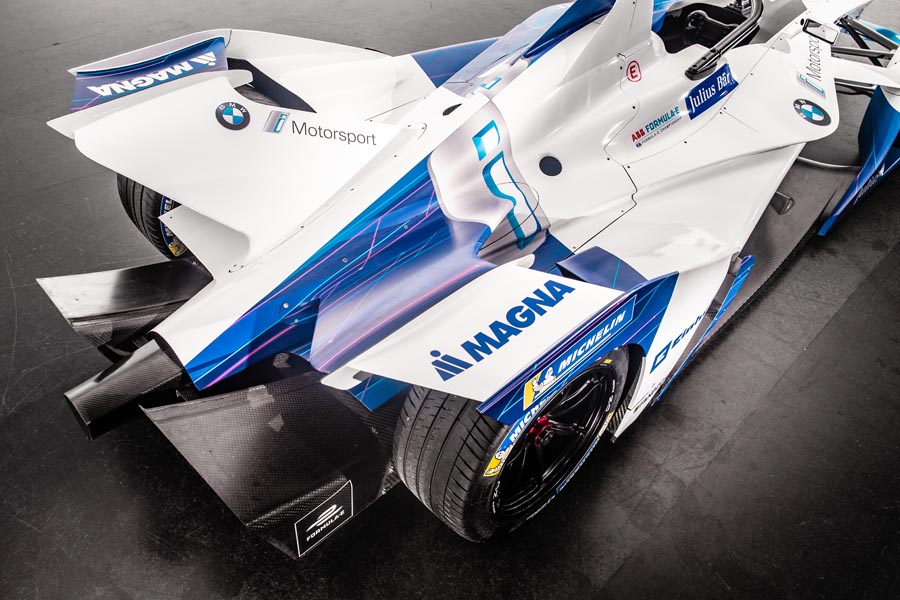 The new BMW iFE.18 for the ABB FIA Formula E Championship (09/18).