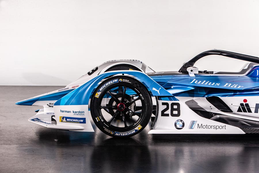 The new BMW iFE.18 for the ABB FIA Formula E Championship (09/18).