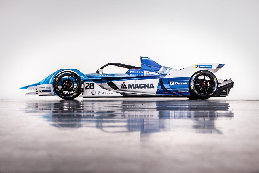 The new BMW iFE.18 for the ABB FIA Formula E Championship (09/18).