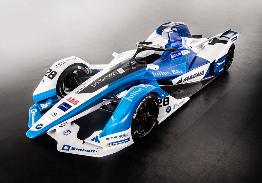 The new BMW iFE.18 for the ABB FIA Formula E Championship (09/18).