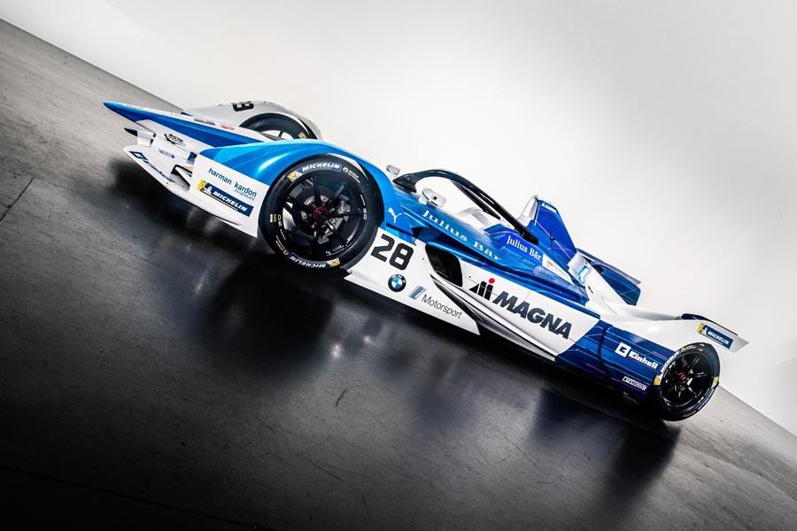 The new BMW iFE.18 for the ABB FIA Formula E Championship (09/18).