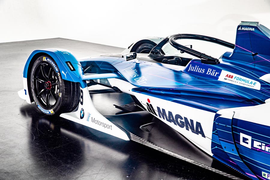 The new BMW iFE.18 for the ABB FIA Formula E Championship (09/18).