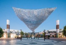 Maior escultura cinética da Europa chega a Alcochete